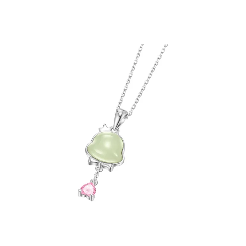 SOFTDORA Hetian Jade Necklaces Green Jade Women's-1