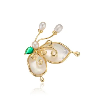 Taste The Color Pearl Brooches Women's