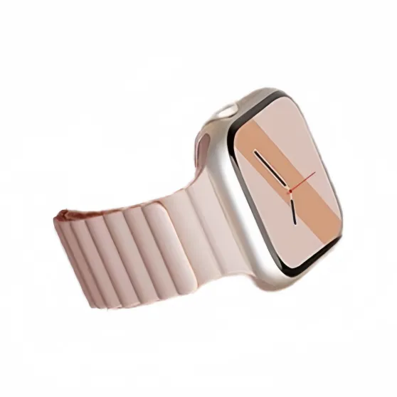 Craftsman Apple Compatibility Watch Band Compatibility Apple Watch Series 10, IWatch 10/9/8 Strap Silicone Material-2
