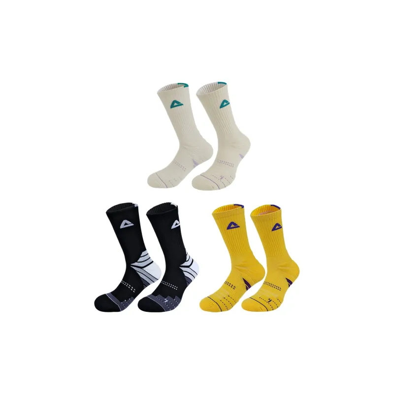 PEAK Mid Calf Socks Unisex Multi double Loading-9