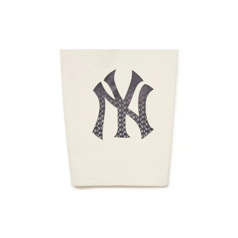 MLB Casual Pants Unisex Milk White-4