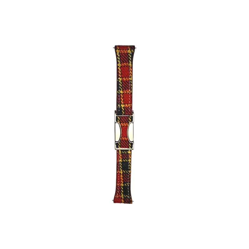 ZHENGGUANG Watch Band Huawei Compatibility Plaid Woolen Material-9