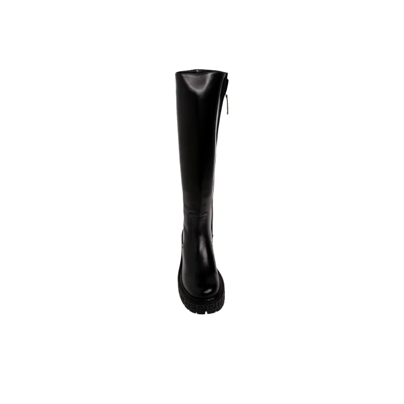 VERSACE Knee-high Boots Women's Black-3