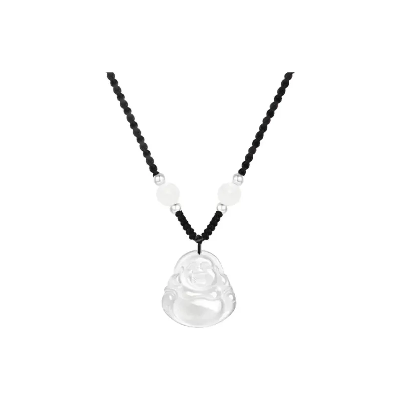 CHINA GOLD Chalcedony Necklaces Unisex-0