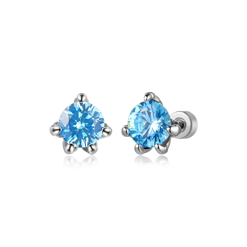 COLIMIDA Titanium Steel Stud Earrings Unisex-13