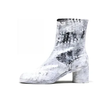 Maison Margiela Tabi Bianchetto Ankle Boots Men's White