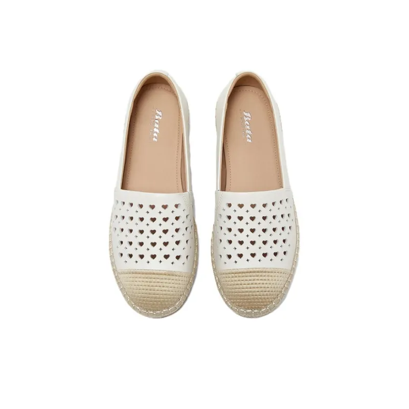 BATA Espadrilles Women's Ecru/Silver-2