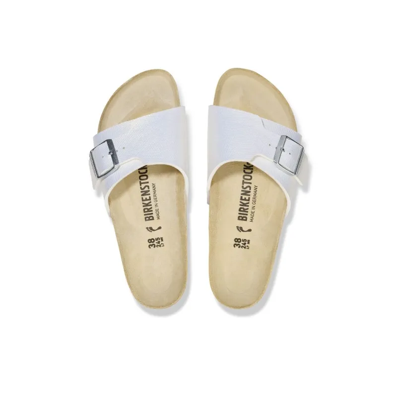 Birkenstock Catalina EVA Abrasion-Resistant Slide Slippers Women's White Narrow Fit-3