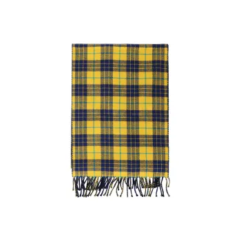 GUCCI Knit Scarves Men's Yellow/Black
