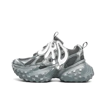 ORD Low Top Chunky Sneakers Unisex Gray