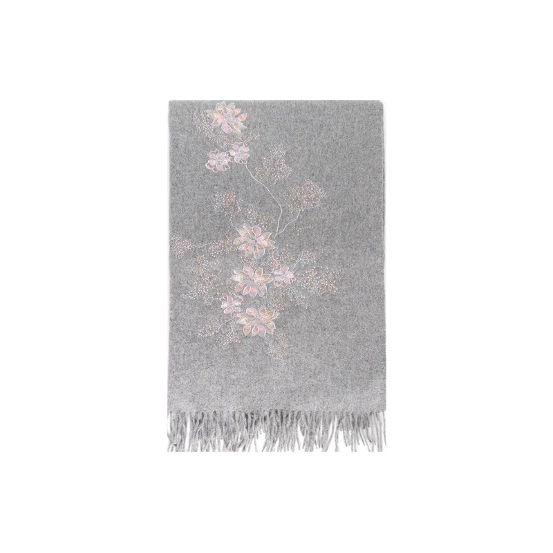 Shanghai Story Sheep Wool Knit Scarves Women's-16