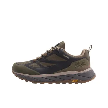 Jack Wolfskin Terraventure Anti Slip Wear Resistant Low Top Hiking Shoes Men's Brown