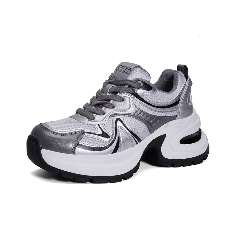 PT'SON Low Top Chunky Sneakers Women's-7