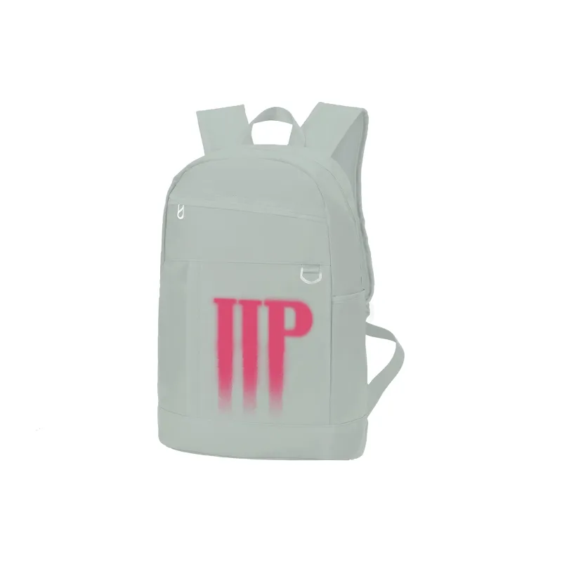 TURN UP Polyester Backpack Laptop Bag Regular Unisex White-7