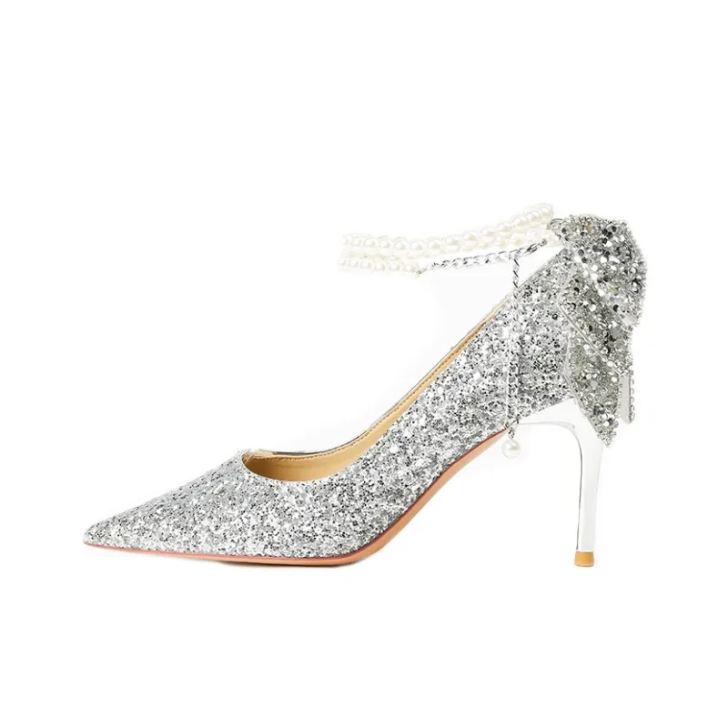 KATHRYN WILSON Elegant Lovers Slim Heel High Heels 8.5cm Women's-0