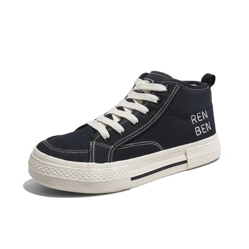 RENBEN Durable Warm High-Top Canvas Shoes Women's-1