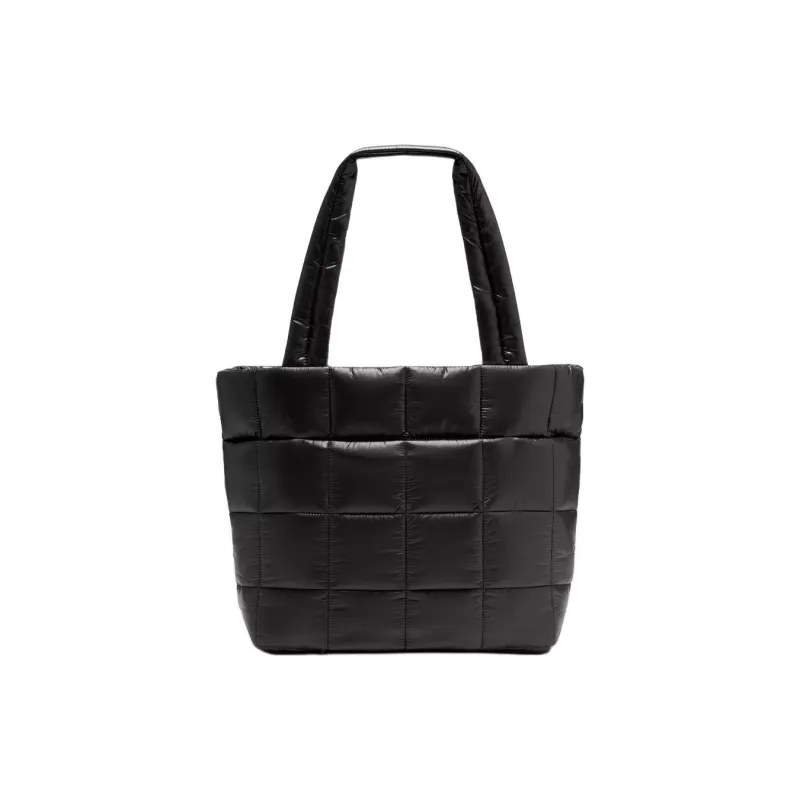 Lululemon Nylon Tote Bag, Shopping Bag, Handbag Regular Women's Black-1