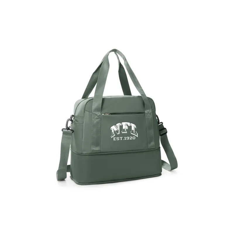 NFL Fabric Gym Bag, Travel Bag, Shoulder Bag, Crossbody Bag Tubas Unisex Army Green-2