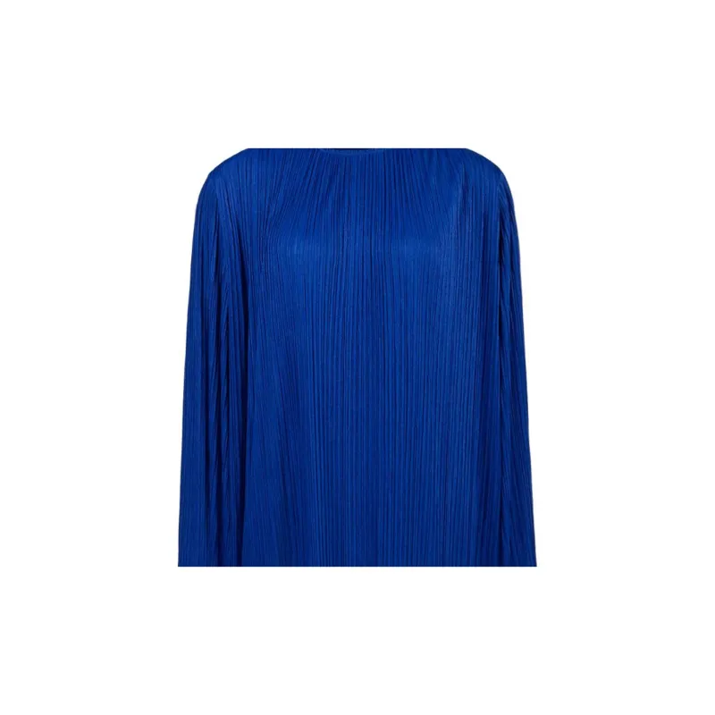 GIVENCHY Long-Sleeved Dresses Women's Blue-4