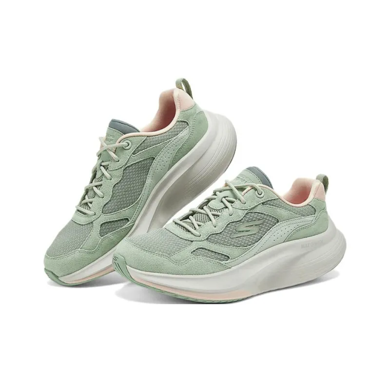 Skechers WOMEN'S GO WALK Slip Resistant Rebound Low Top Casual Shoes Women's Green-3