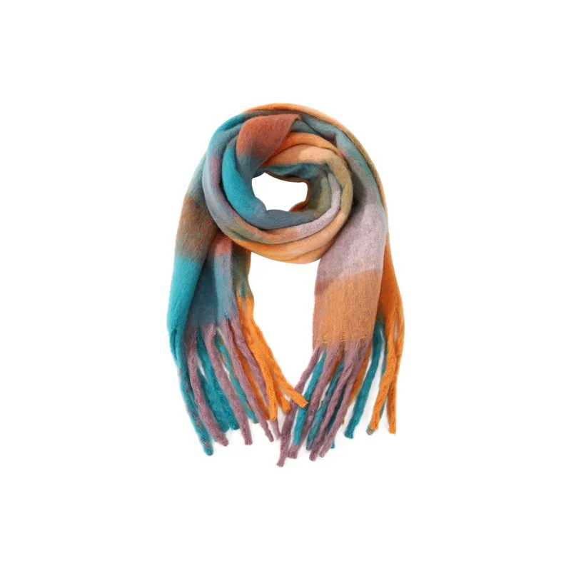 Shizhu Knit Scarves Women's-8