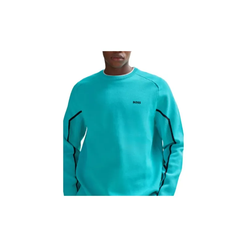 HUGO BOSS Knitwear Men's Turquoise-4