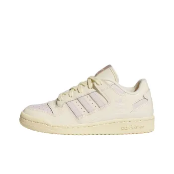 Adidas Originals FORUM Wear resistant And Lightweight Low Top Skateboard Shoes Women's Yellow