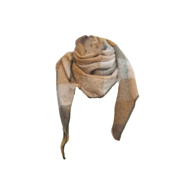 Yamaichi Maru Polyester Knit Scarves Unisex-1