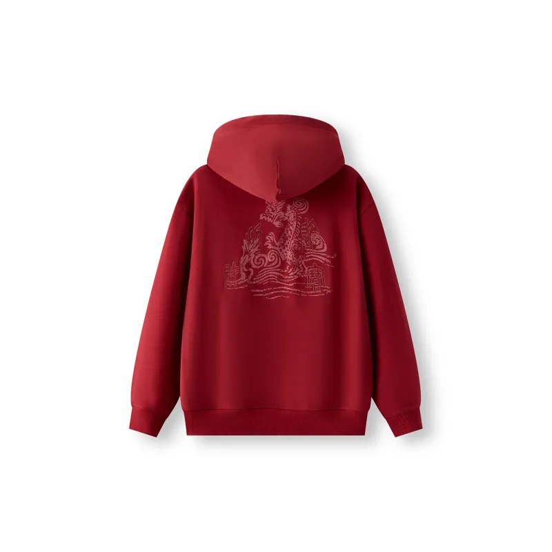 SEM/R Zhang Renhua, Collaboration Sweatshirt Men's China Red-1