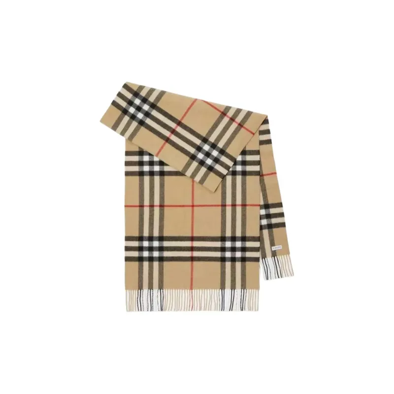 Burberry Nova check Cashmere Scarf-0