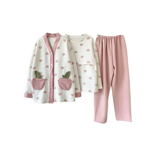 Maultiay Pajama Set Women's Pink