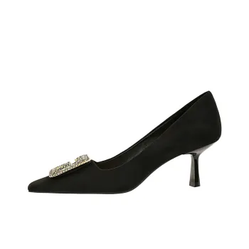 QITUMAUL Slim Heel High Heels 6cm Women's