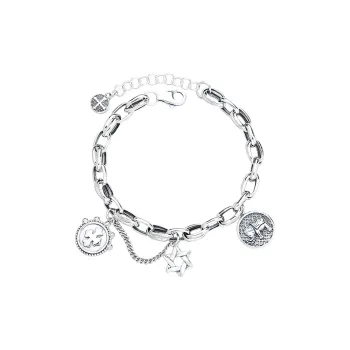 Nine Music 925 Sterling Silver Bracelets Unisex