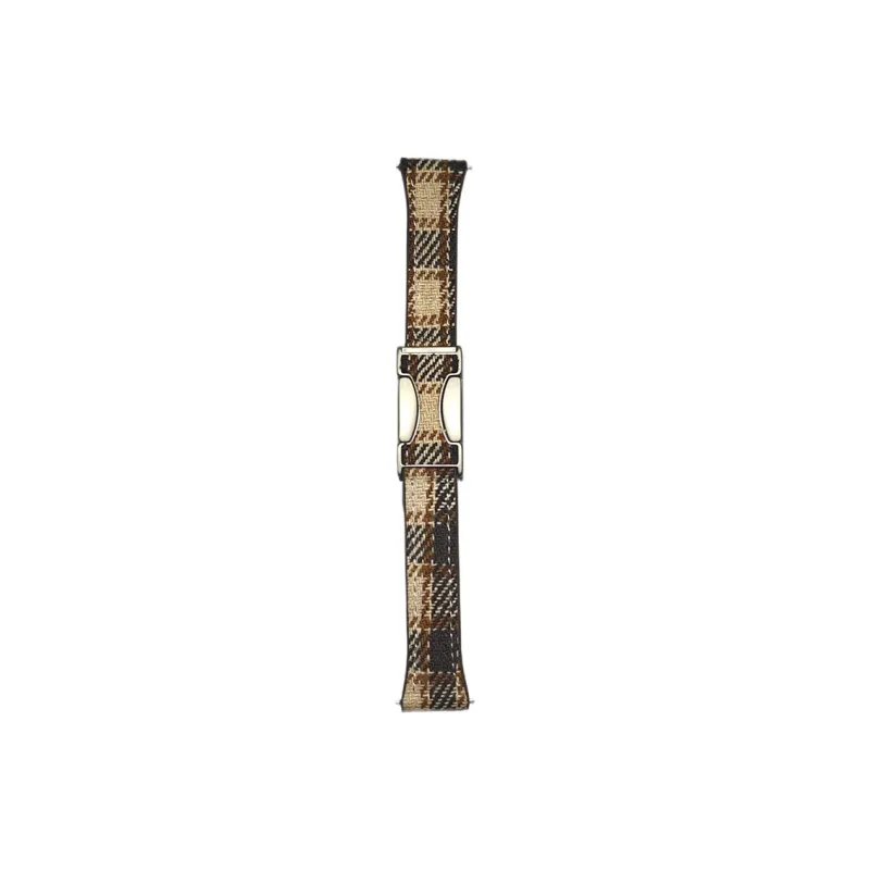 ZHENGGUANG Watch Band Huawei Compatibility Plaid Woolen Material-5