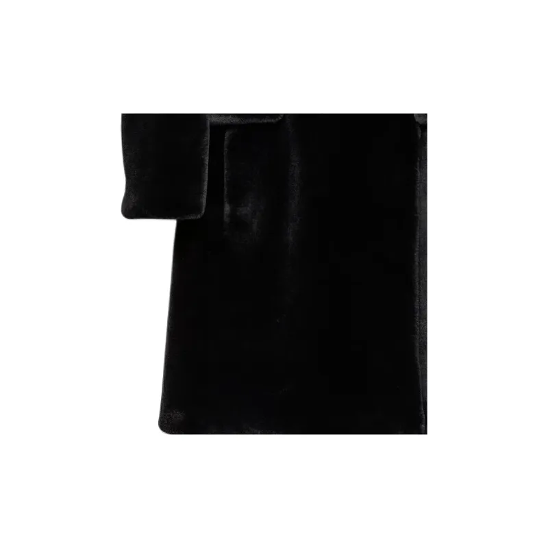 PRADA Double Breasted Long Coat-6