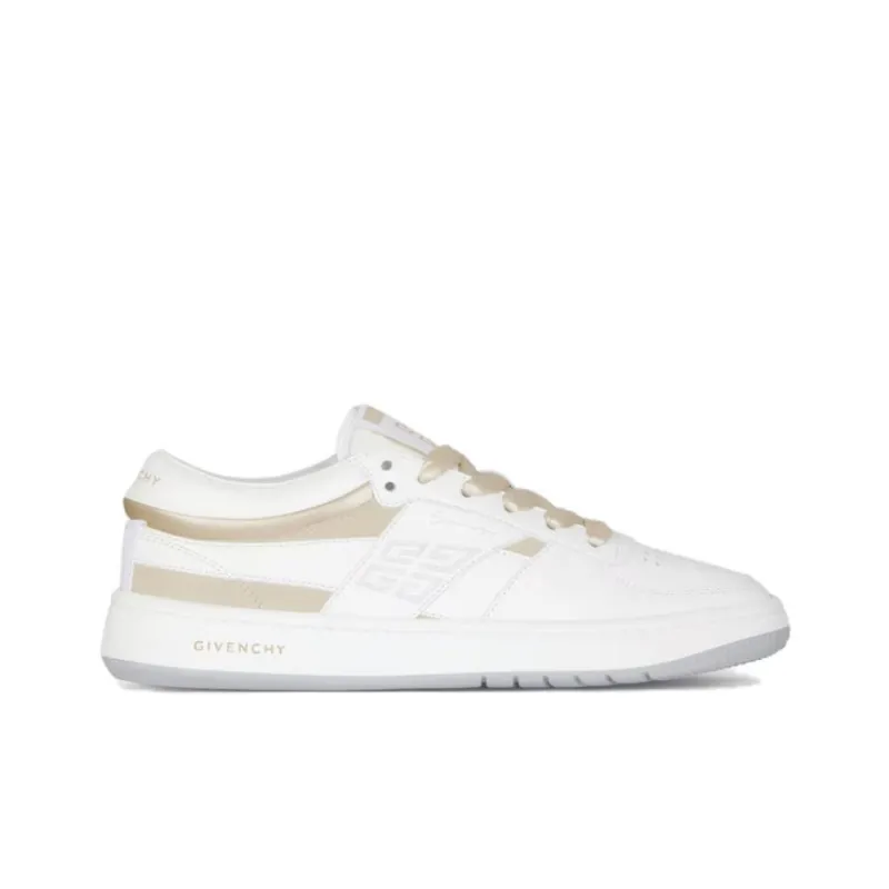 Givenchy G Move Low Top Skateboard Shoes Women's White-1
