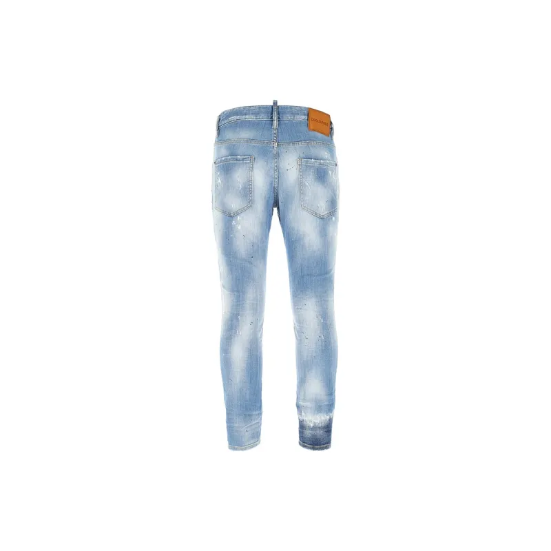 DSQUARED 2 Ripped Straight leg Jeans-1