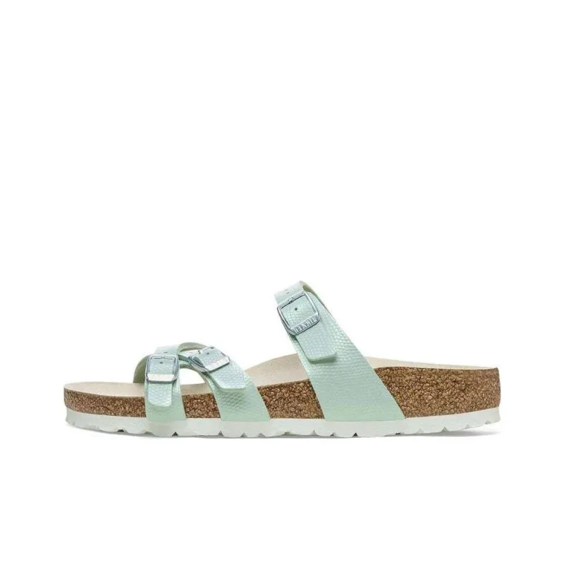Birkenstock Franca EVA Abrasion-Resistant Slide Slippers Women's Green Regular-0