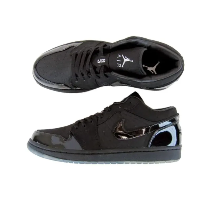 JORDAN 1 Retro Low Black Croc-3
