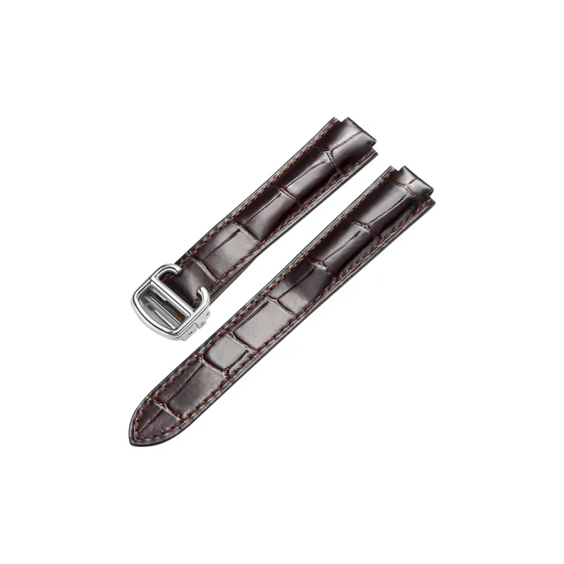ZHISHENG Cartier Compatibility Watch Band 8/8.33/11/12/14mm Interface Width Genuine Leather Material-23