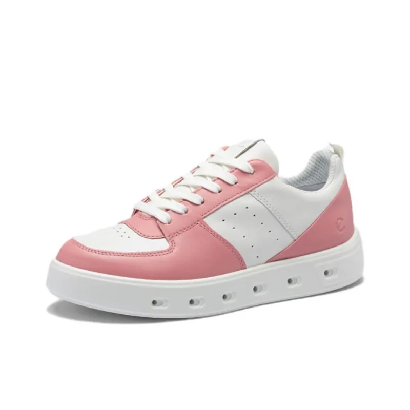 Ecco Street 720 Series Low Top Skateboard Shoes Women's Pink-1