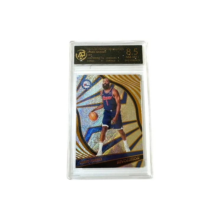 PANINI James Harden 76 Persons 2122 Revolution Refringence Basketball Card 8.5 Points Basketball Card Graded Cards 1 Pc-0