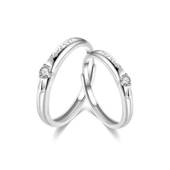 Master Kim Adjustable Sterling Silver Rings Unisex