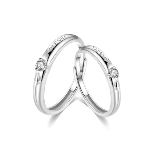 Master Kim Adjustable Sterling Silver Rings Unisex