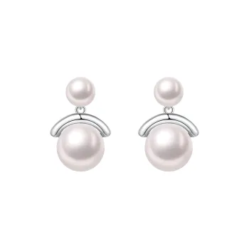 ZEGL Artificial Pearl Earrings Women's
