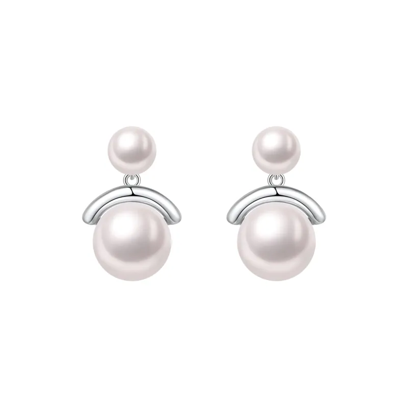 ZEGL Artificial Pearl Earrings Women's-0