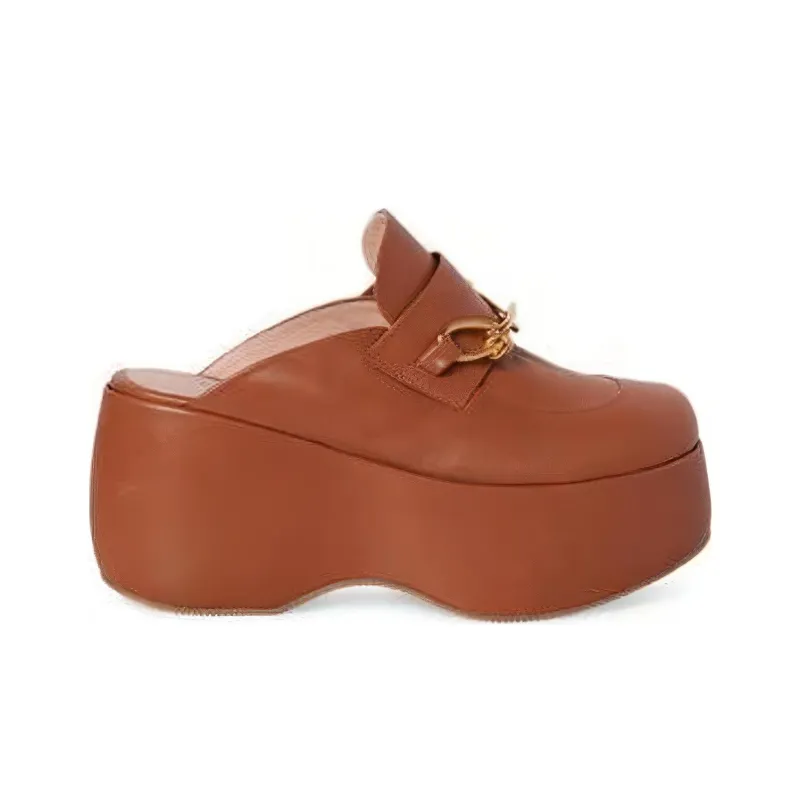 ROSETTA GETTY Platform Clog Loafers-1