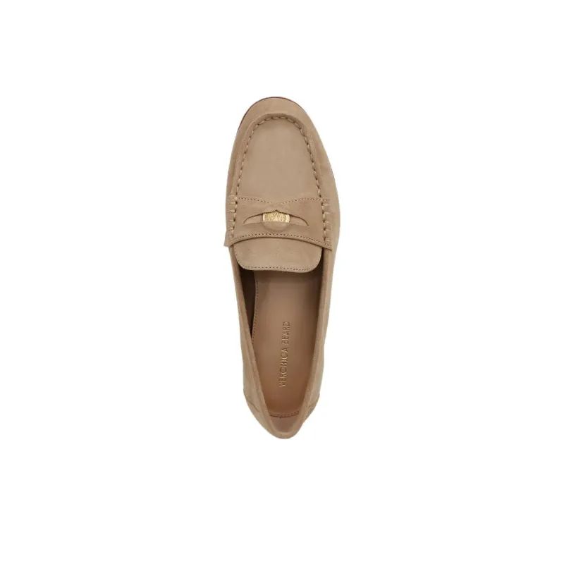 VERONICA BEARD Penny Loafers Women's Beige-3
