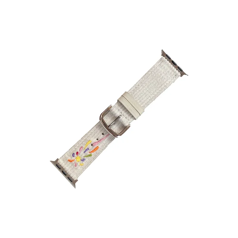 NCFCK Watch Band Apple Compatibility Corduroy Material-10