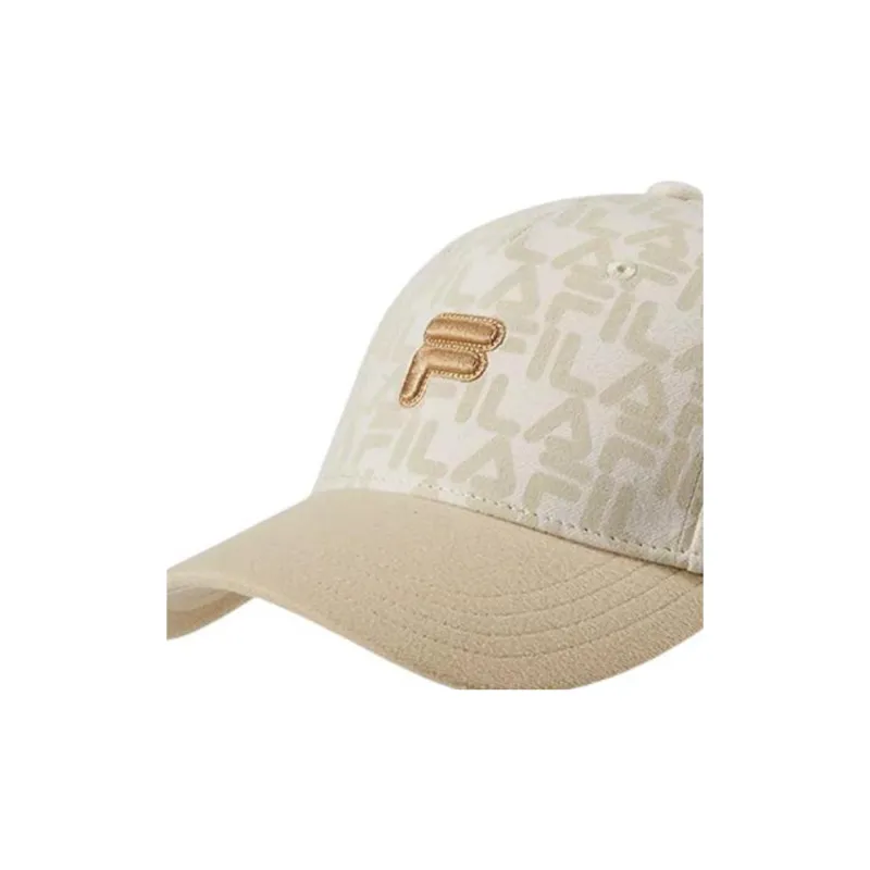 FILA Polyester Baseball Caps Kids' Egg White Albumin-2